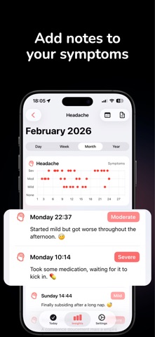 Trace Health: Symptom Tracker Screenshot 6 of 10