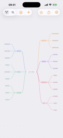 MindMap AI: Mind Map Maker Screenshot 1 of 6