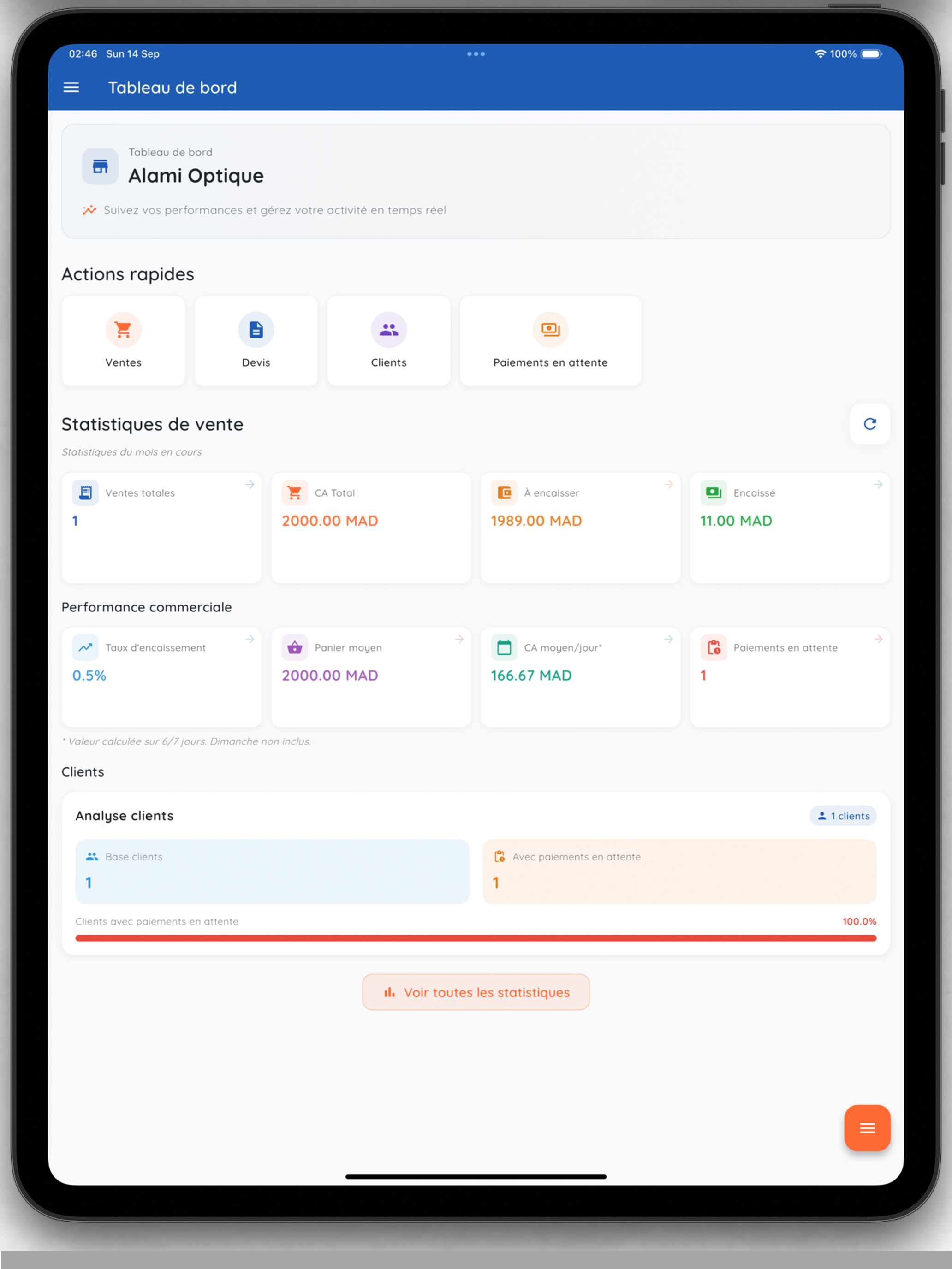 OpticWizard: Gestion Optique