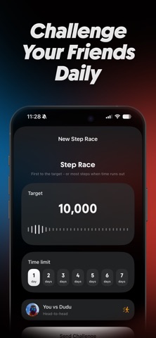 Amble: Step Counter & Race iPhone screenshot
