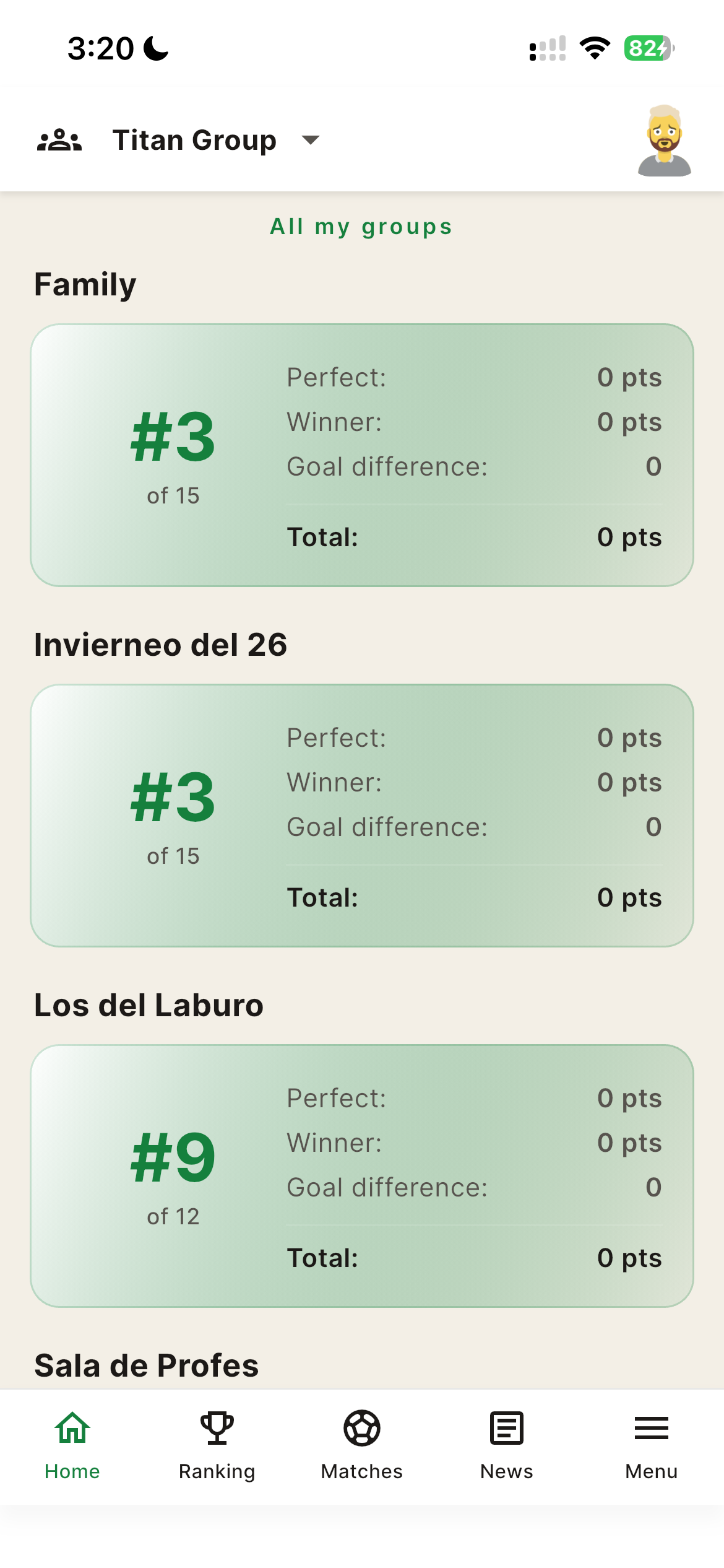 Modo Futbol App