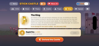 Stick Castle Defense screenshot 3