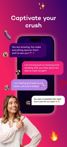 Flirtist - AI Dating Assistant iPhone screenshot