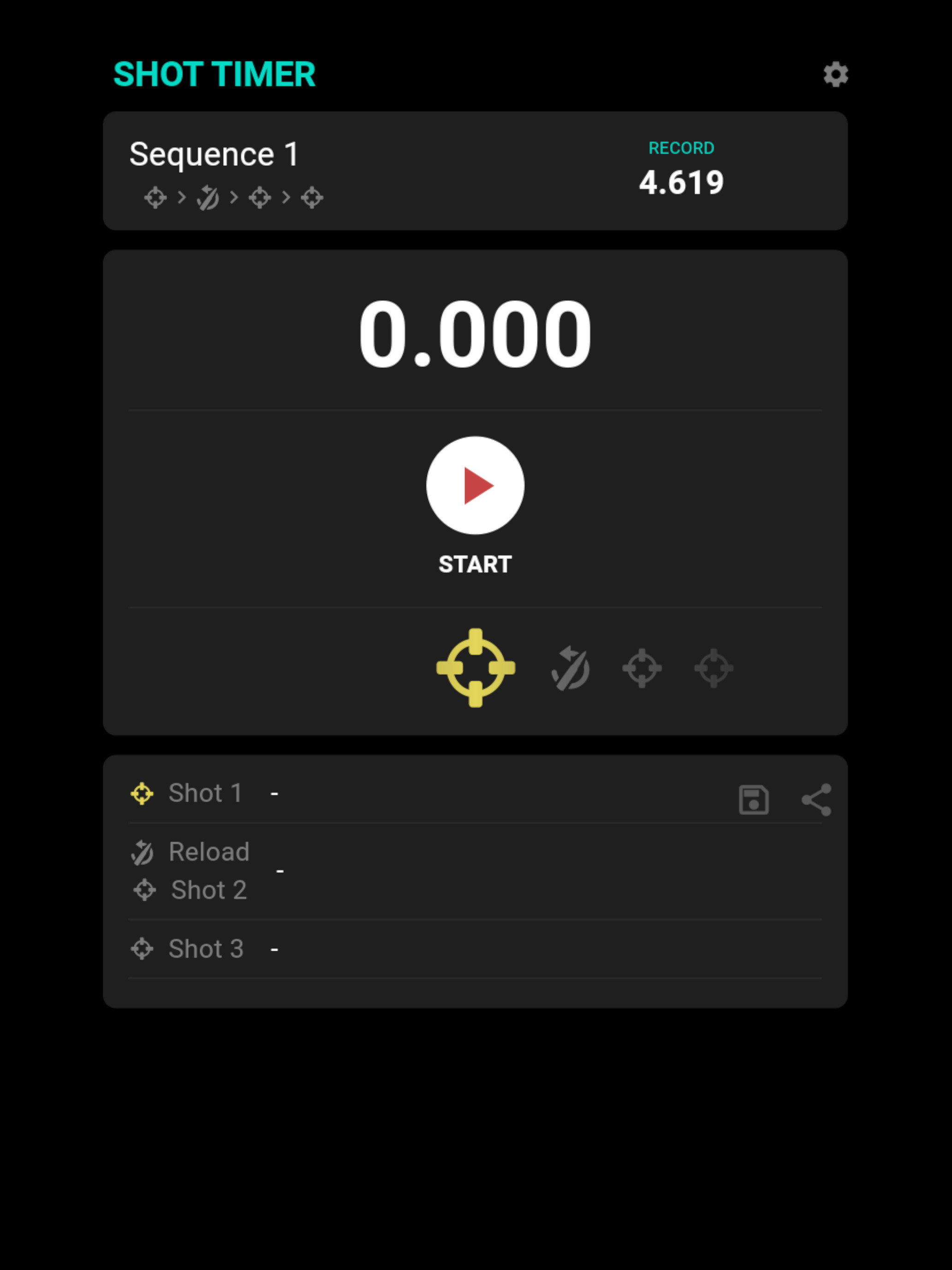 Shot Timer - Measure & Improve