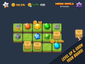 Merge Jewels and Gems iPad screenshot