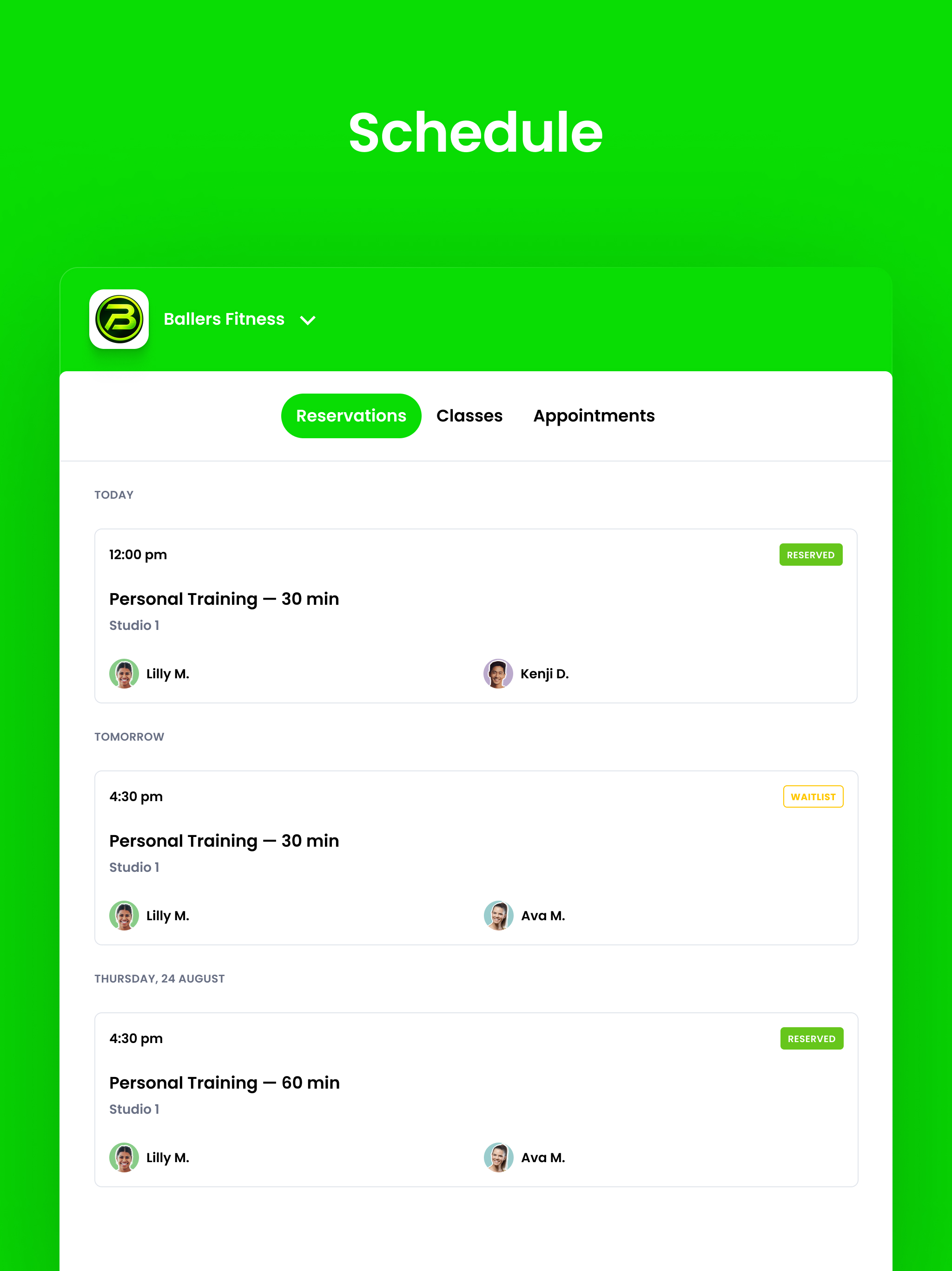Ballers Fitness screenshot 8