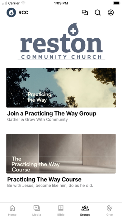 Reston Community Church Screenshot