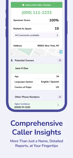 ReversePhone: Number Lookup screenshot 3