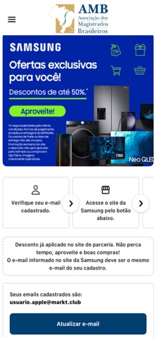App screenshot