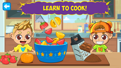 Vlad & Niki Cooking Pizza Game Screenshot