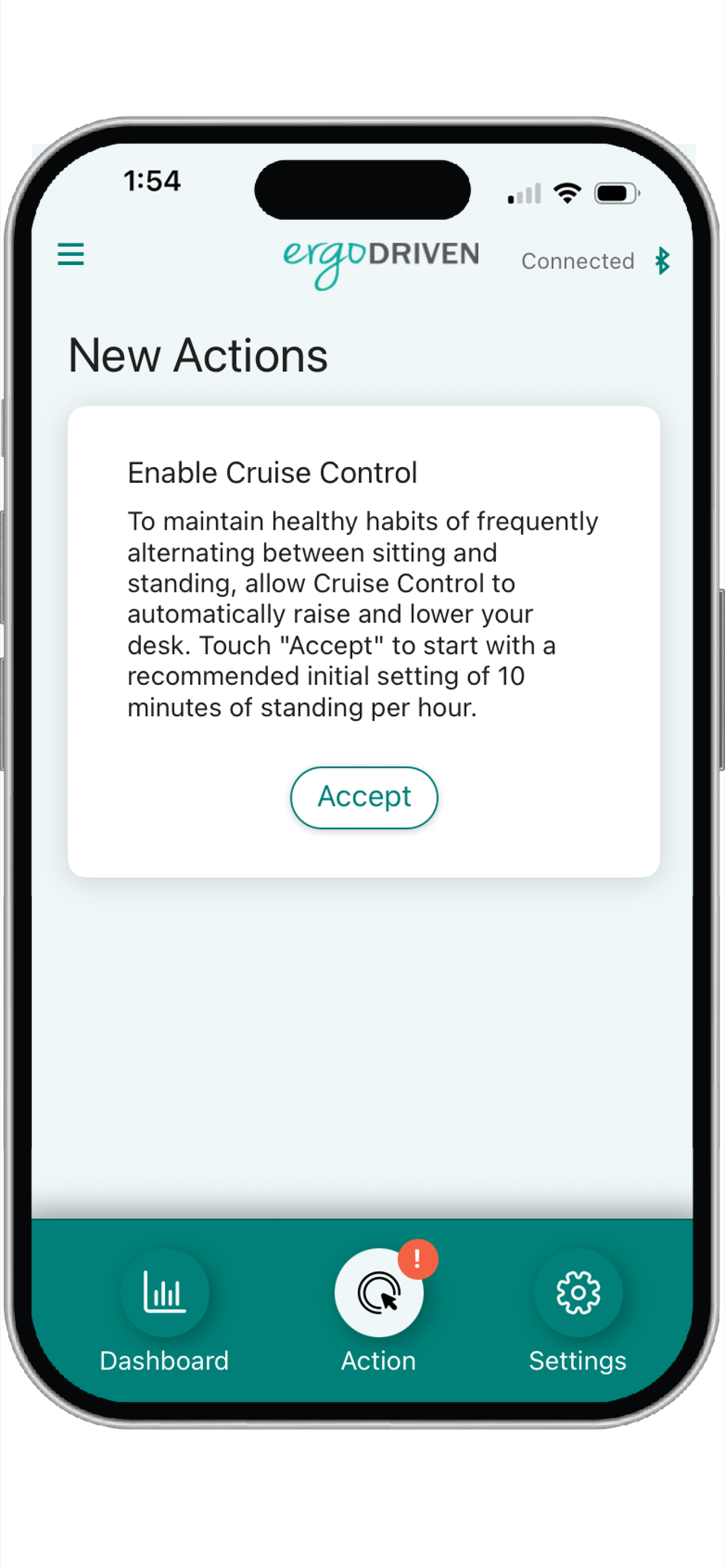 Ergodriven Tempo: Smart Desk