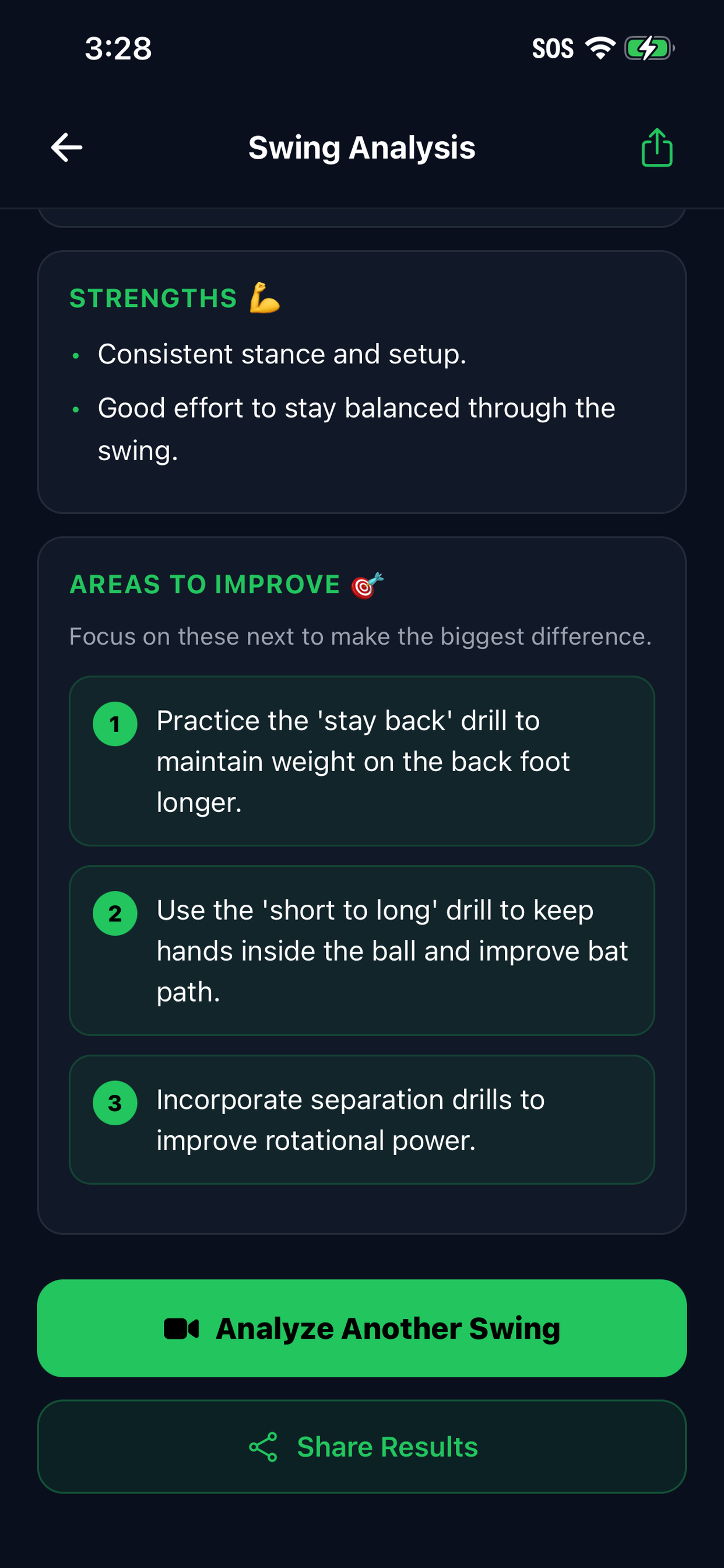 NextSport screenshot 2