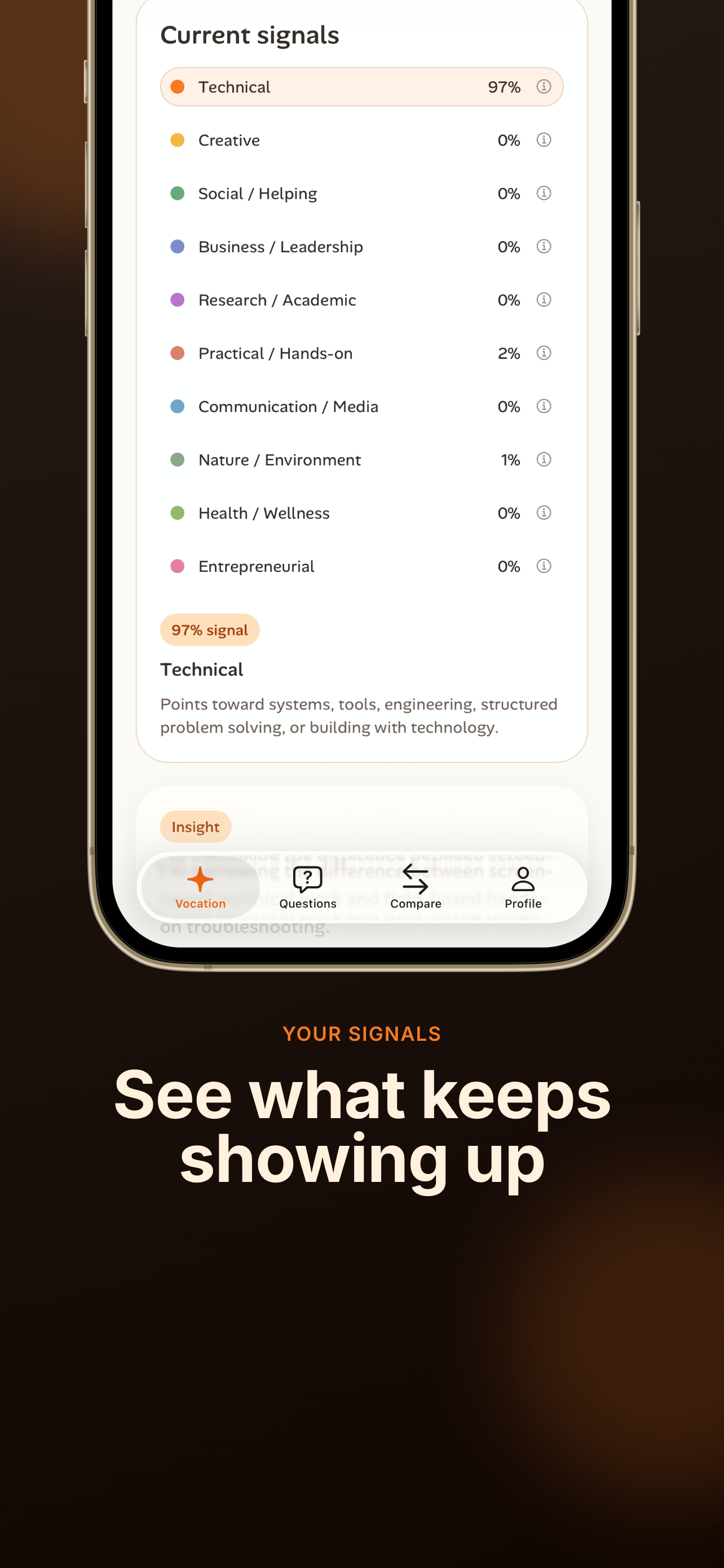 Vocation: Career Path Finder screenshot 3
