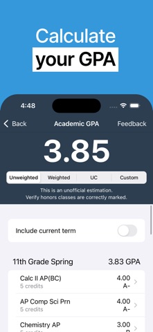 Gradekit: Track Grades & GPA screenshot