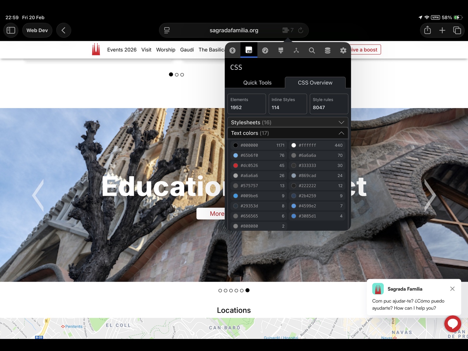 Web DevTools+ ipad screenshot 2