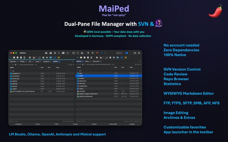 MaiPed screenshot