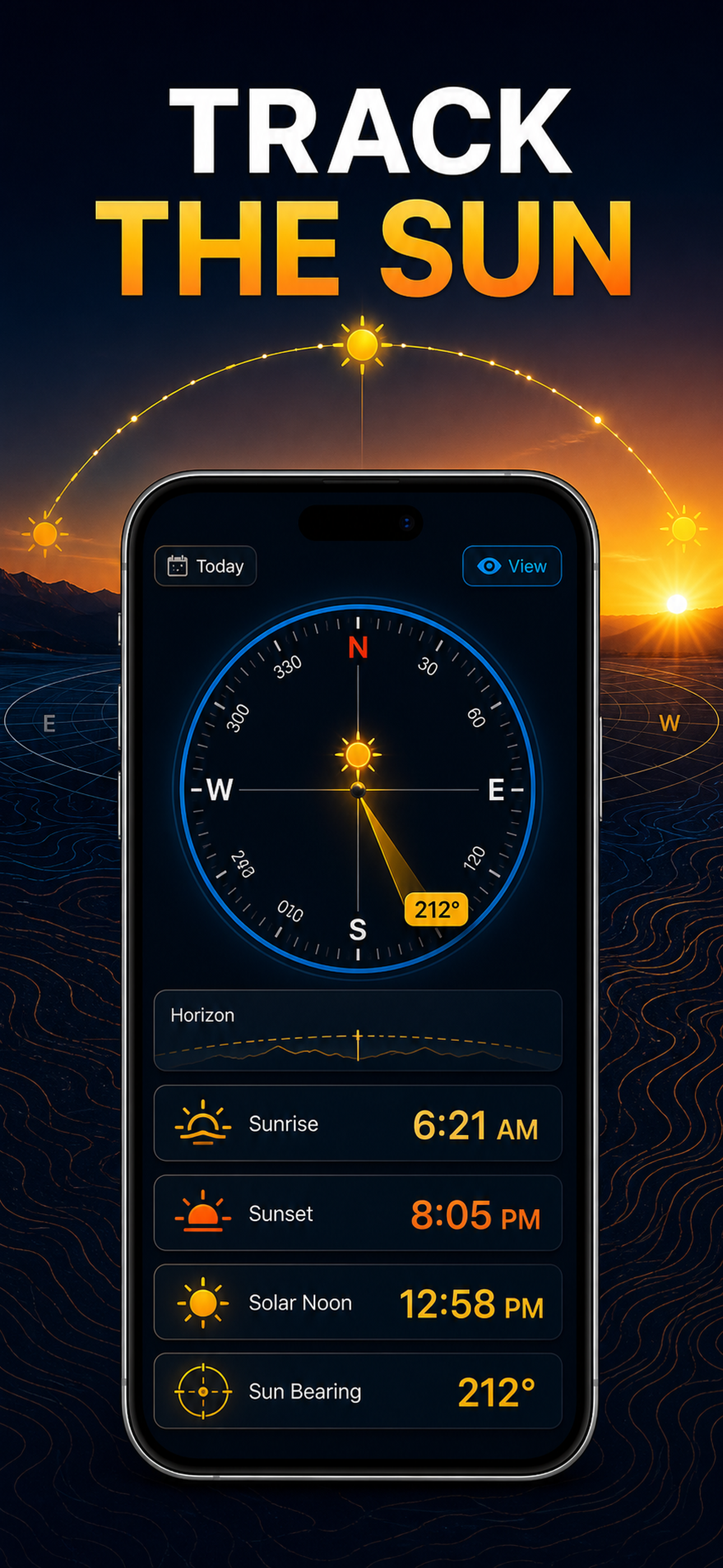 Compass: Heading & Bearing screenshot 6