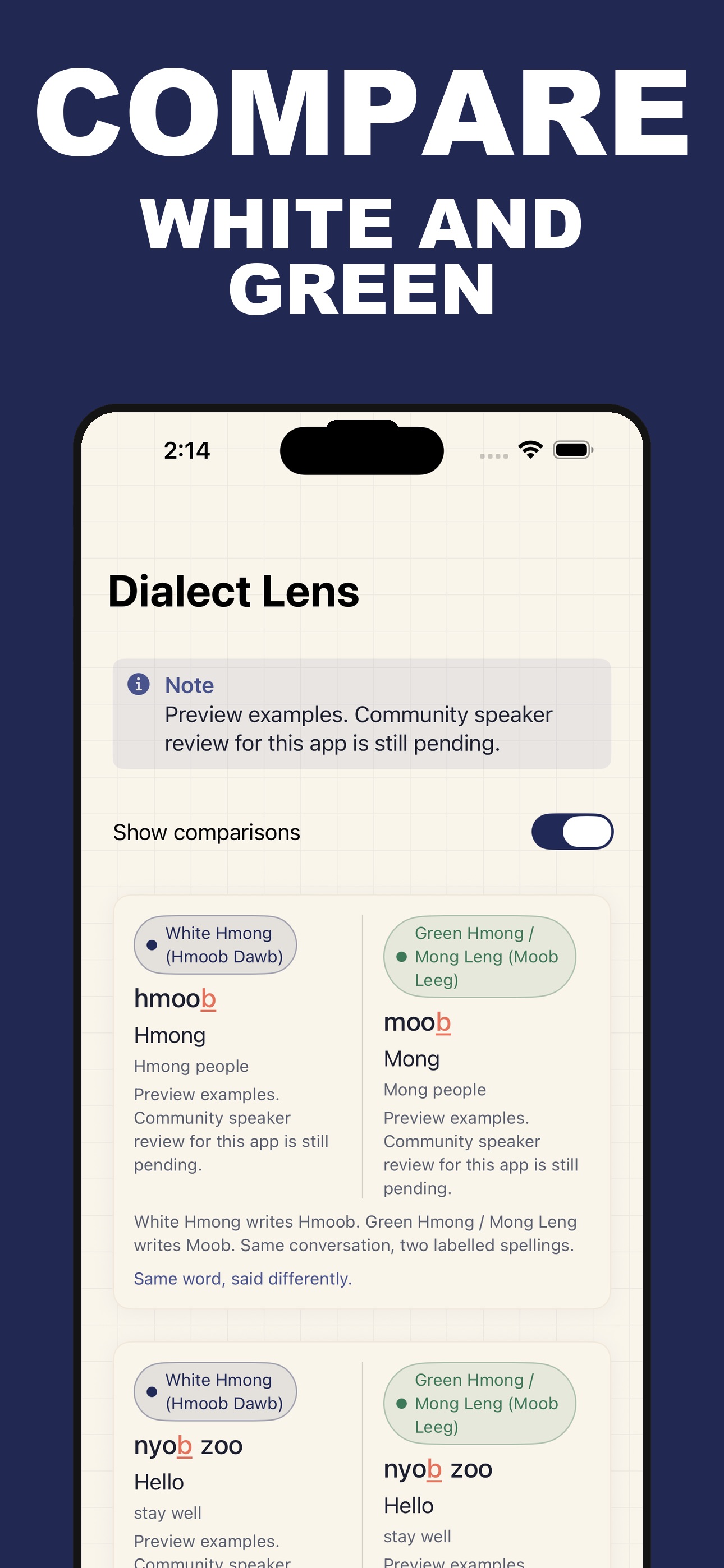 Screenshot 2 of Learn Hmong Language