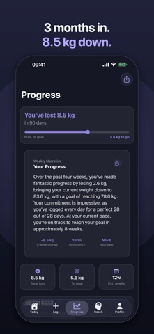 Lean - Weight Loss Tracker Screenshot 6 of 7
