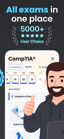 CompTIA Security+ Prep 2025 ・ screenshot