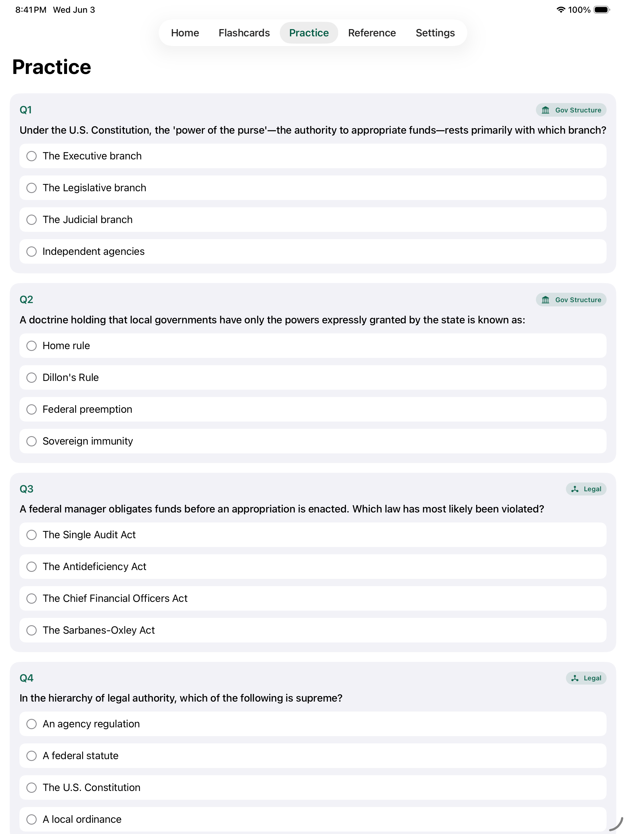 CGFM Study Guide