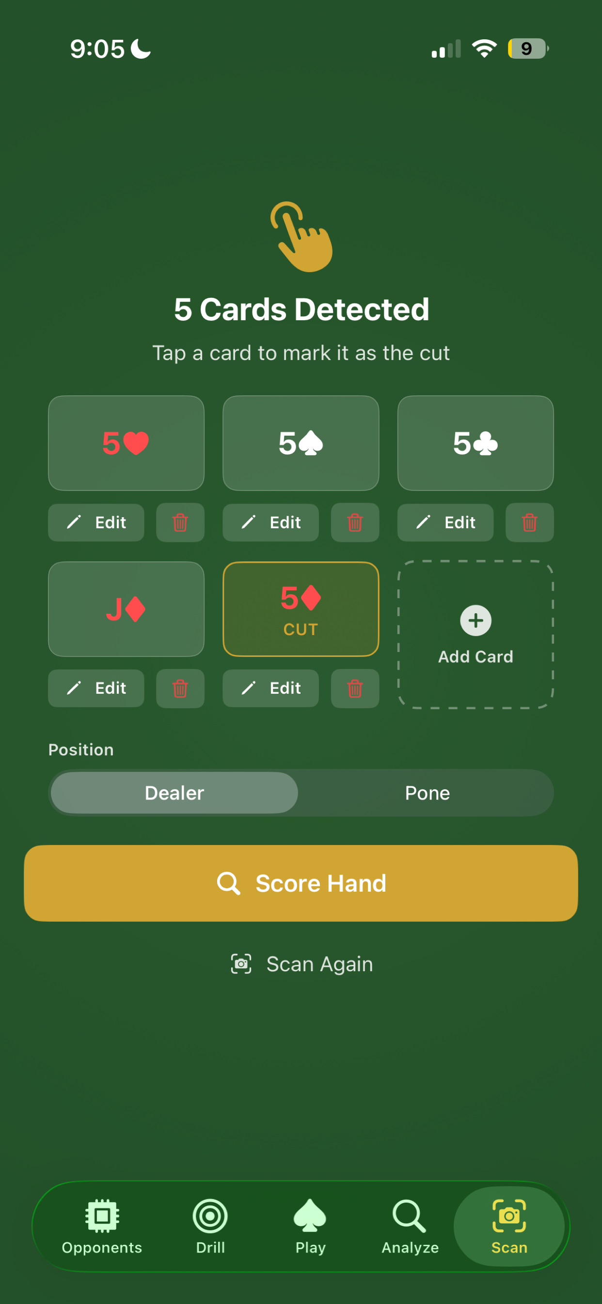 Cribbage Lab