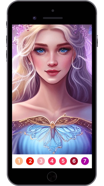 Tap Color By Number Art Game