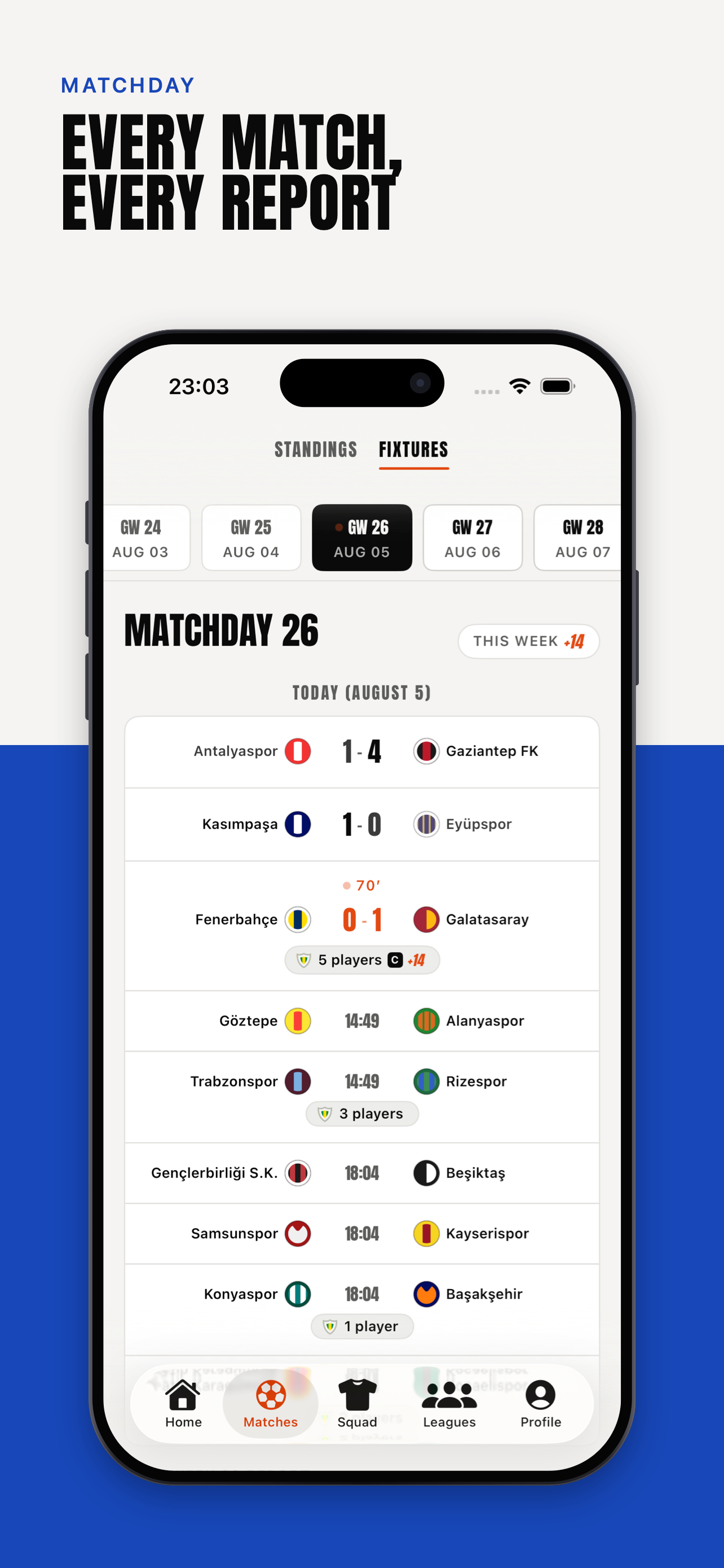 Kadrocu: Süper Lig Fantasy screenshot 7