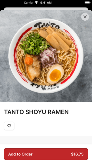 Tanto Gyoza and Ramen Bar iPhone screenshot 3 - Food & Drink app