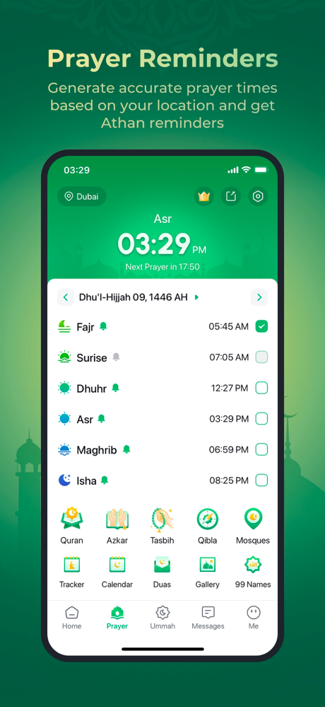 WeMuslim: Athan, Qibla&Quran screenshot 2