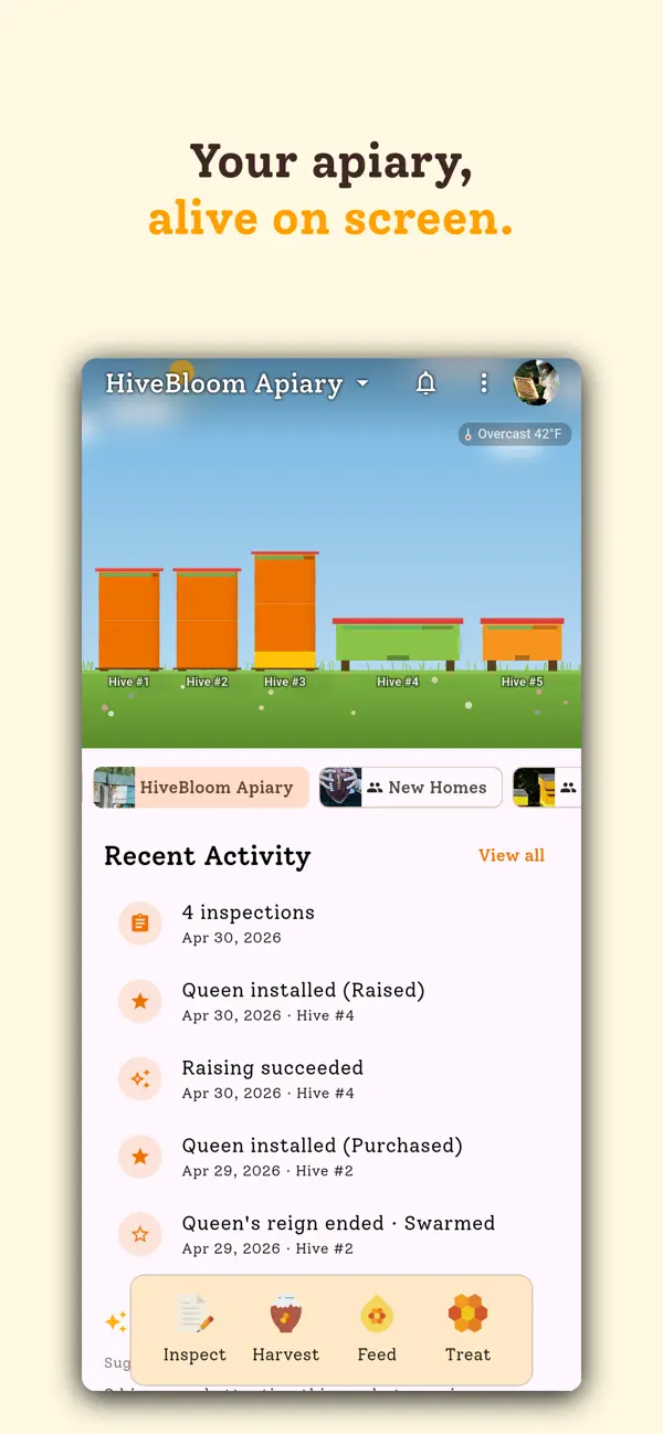 Screenshot #1 pour HiveBloom