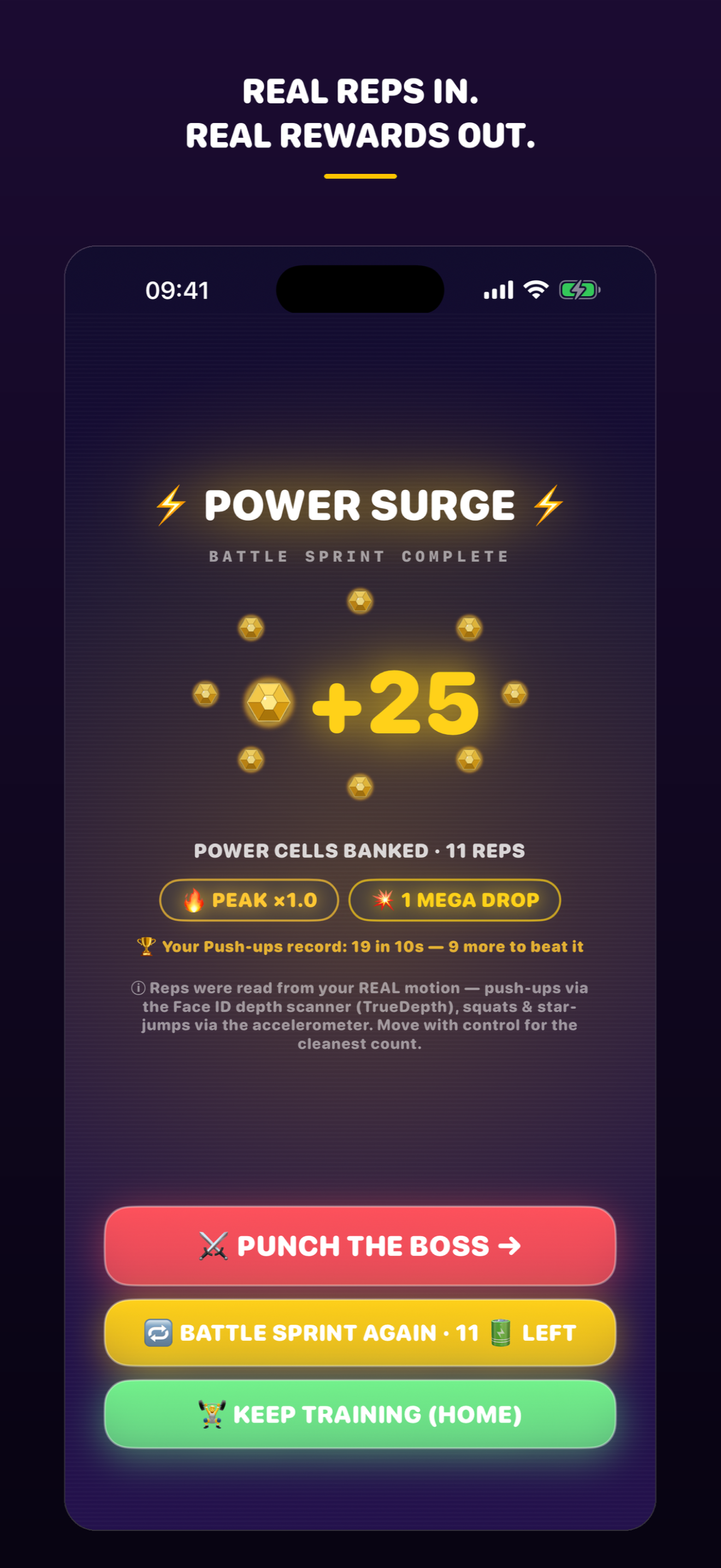 10 Second Hero: Push Up RPG screenshot 10