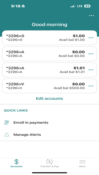 Med Park Credit Union iPhone screenshot 2 - Finance app