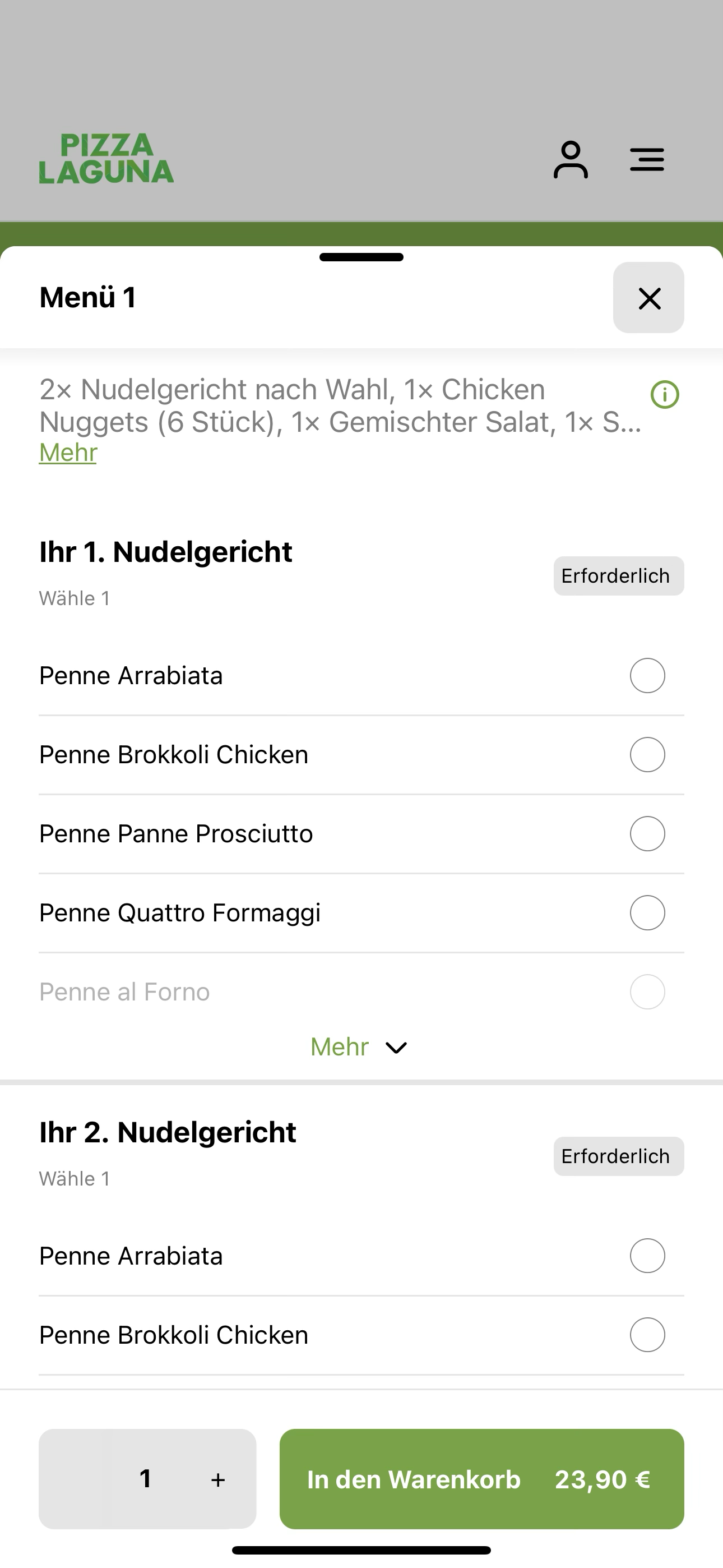 Laguna Lieferservice screenshot 4