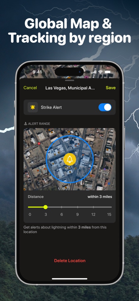 Lightning Tracker My Radar Map - 天気アプリ | MWM