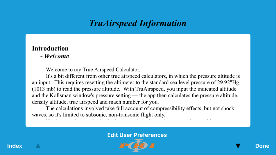#4. TruAirspeed (iOS) 由: James Petty