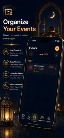 Prayer Times & Ramadan 2027 iPhone screenshot