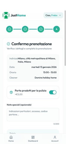 JustHome iPhone screenshot