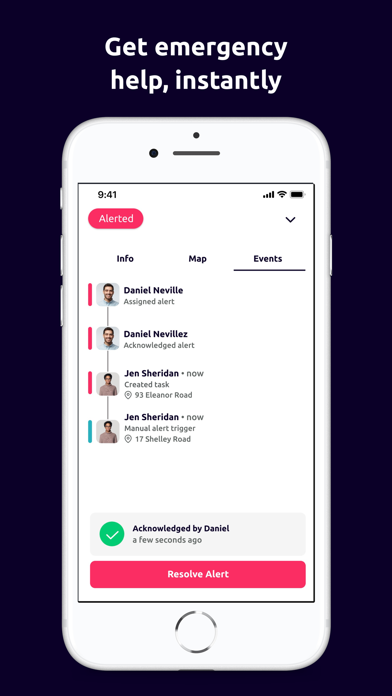 Safepoint: Lone Worker Safety app screenshot 3