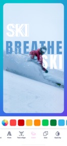 Add Text on photos screenshot