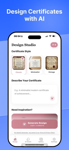 App screenshot