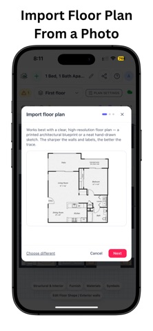 RoomSketch3D Floor Plan Maker screenshot