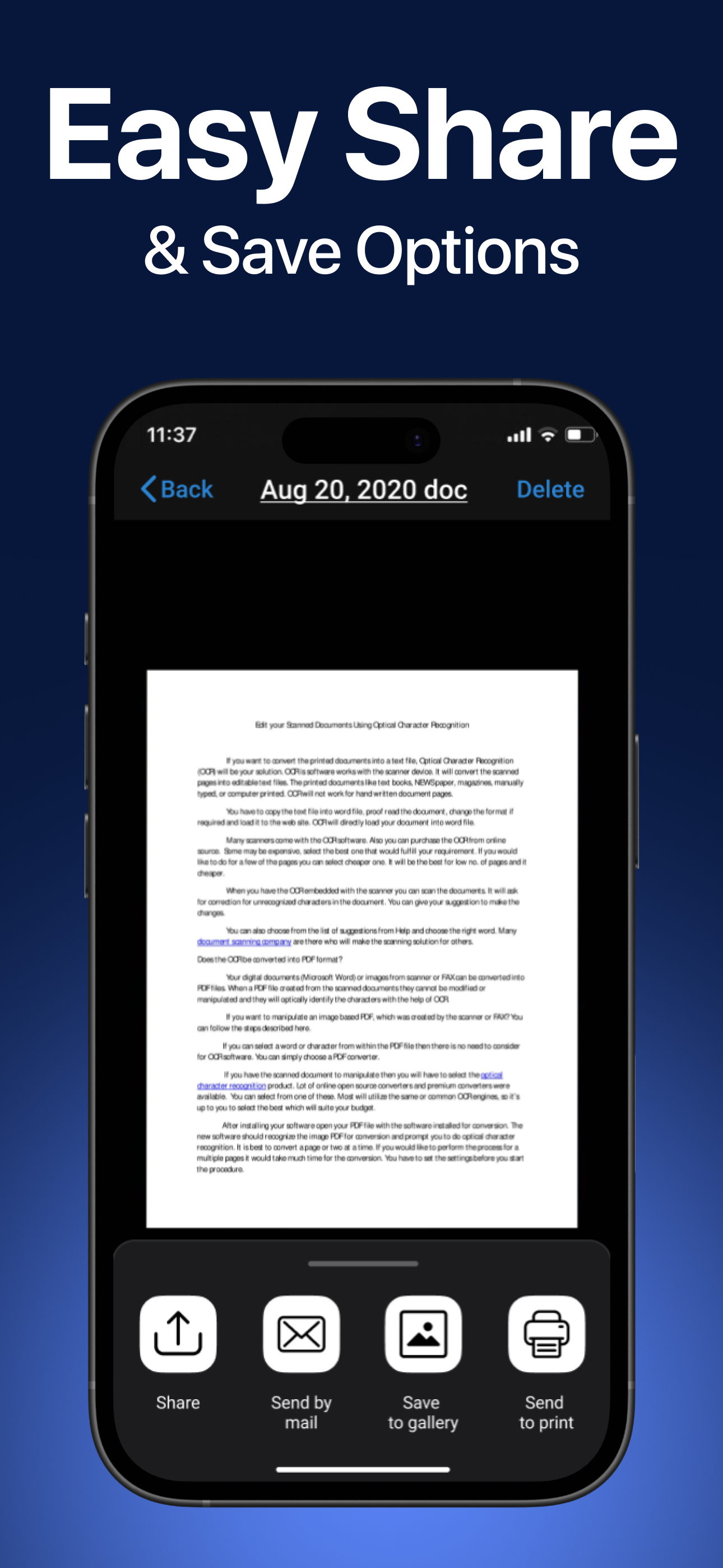 Fax App for iPhone: Send Faxes