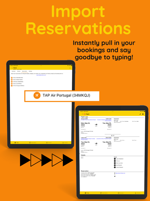 BTravelrs: Travel Planner iPad screenshot 2 - Travel app