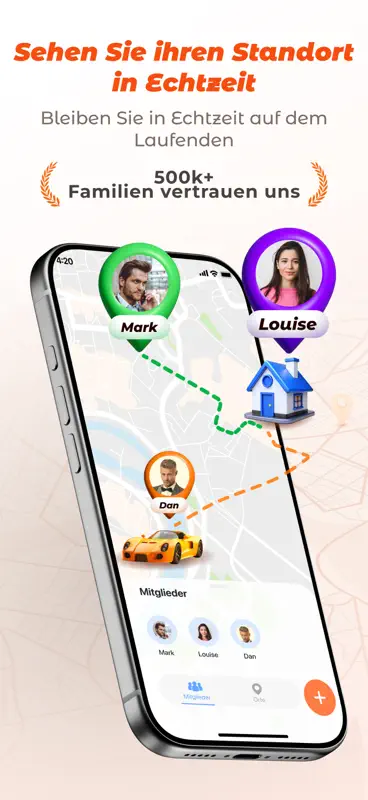 GPS Tracker & Handy Orten screenshot 1 of 5