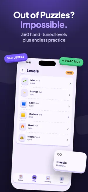 Zip Game: Number Path Puzzle screenshot 2