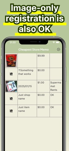 Cheapest Store x Shopping List screenshot