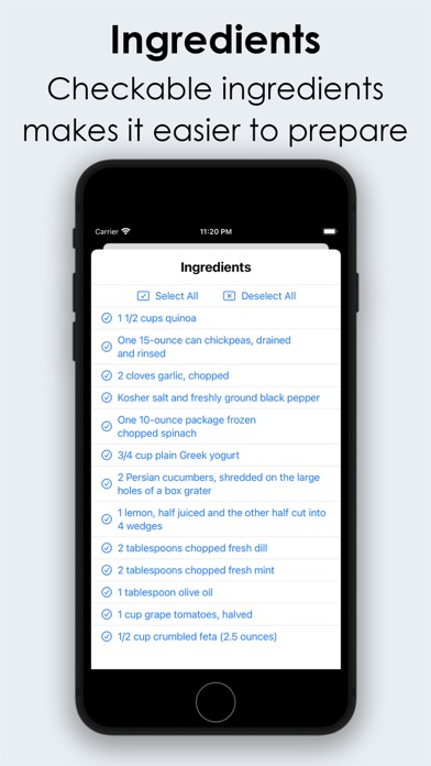 Instant Pot Recipes, offline Screenshot