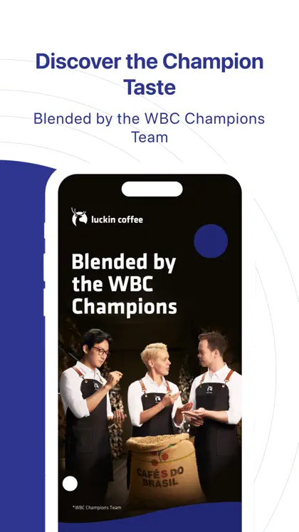 Screenshot 4 di 4 di Luckin Coffee