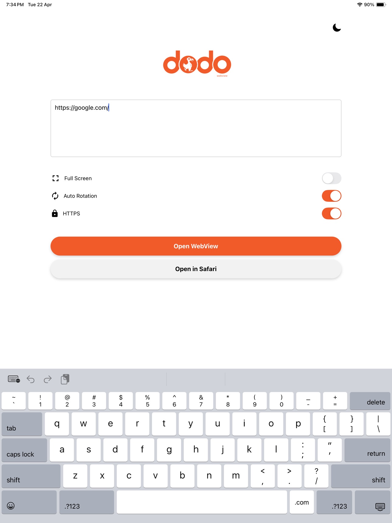 Dodo - Webview screenshot 3